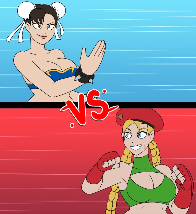 Pudding Pool - Chun-Li vs. Cammy page 1 full