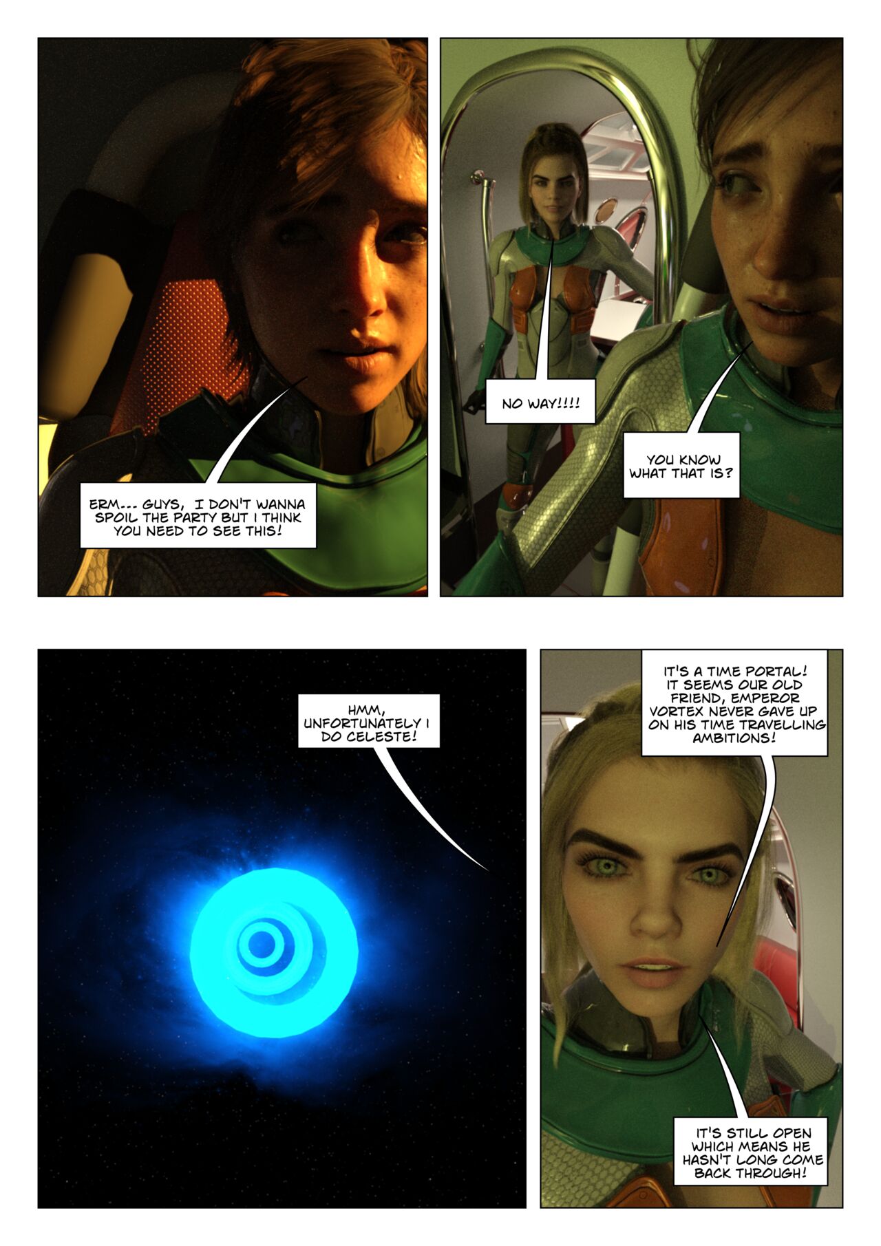 The Adventures of Nova Starling Issue 1 page 9 full