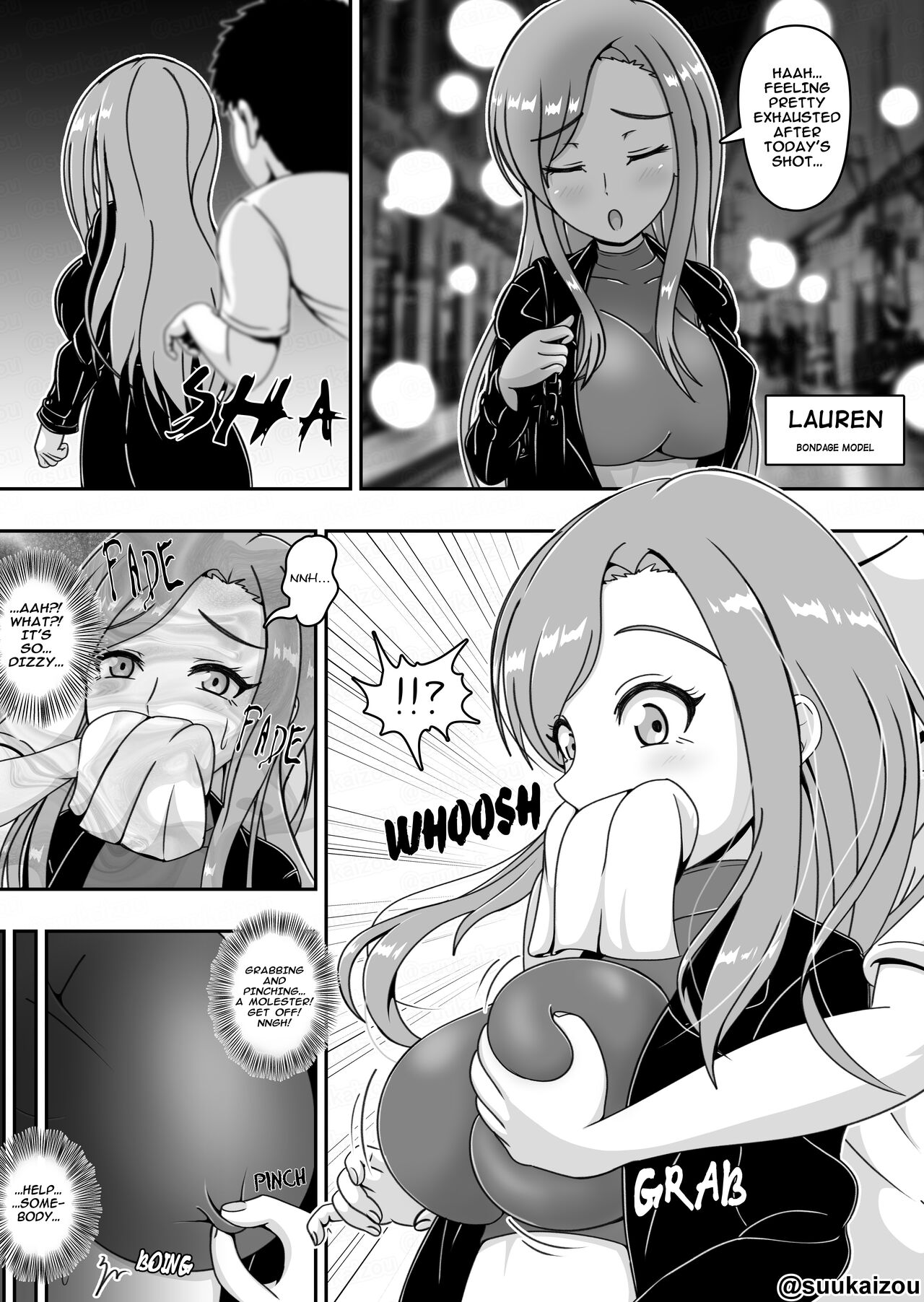 Lauren is restrained and blamed mainly on her boobs page 9 full