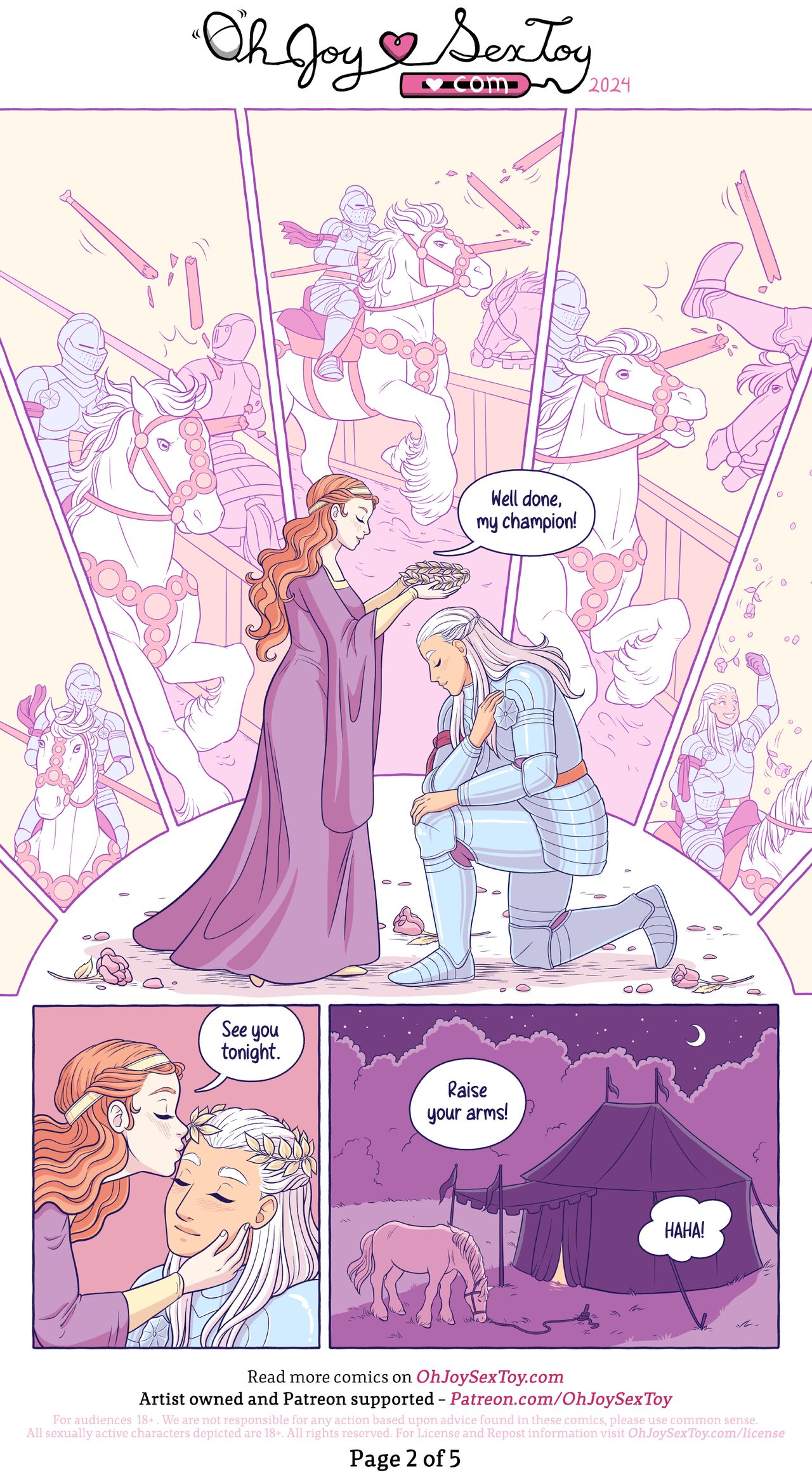 The Joust page 2 full