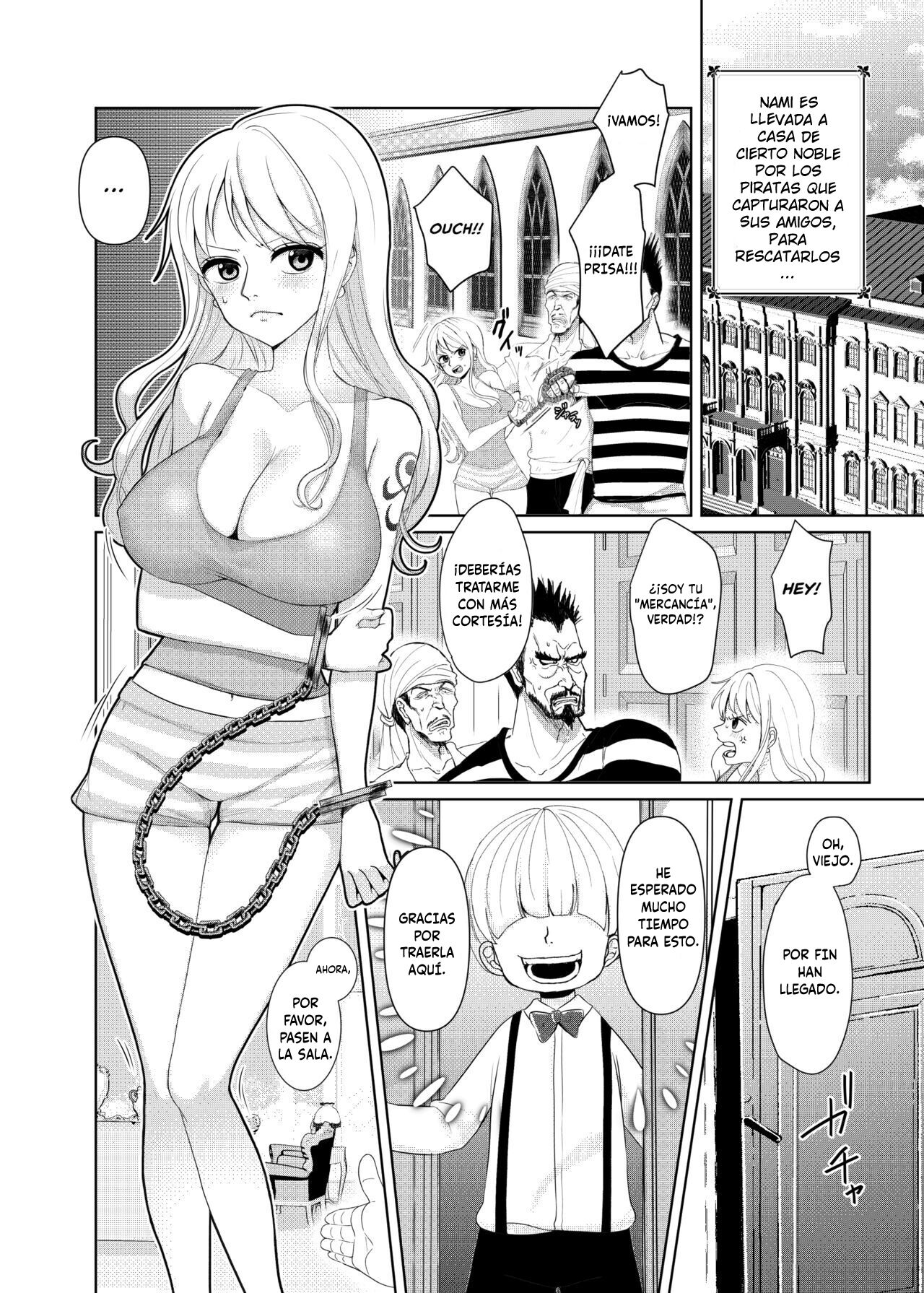 Nami ga Kanemochi no Gaki to Torihiki page 1 full