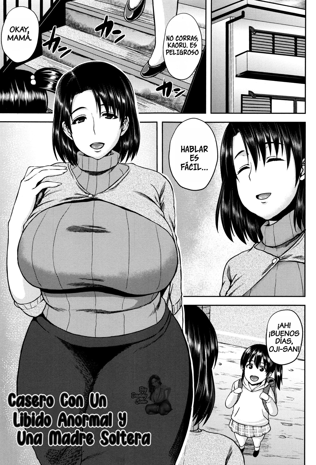 Zetsurin Ooya to Single Mother | Casero Con Un Libido Anormal Y Una Madre Soltera page 1 full