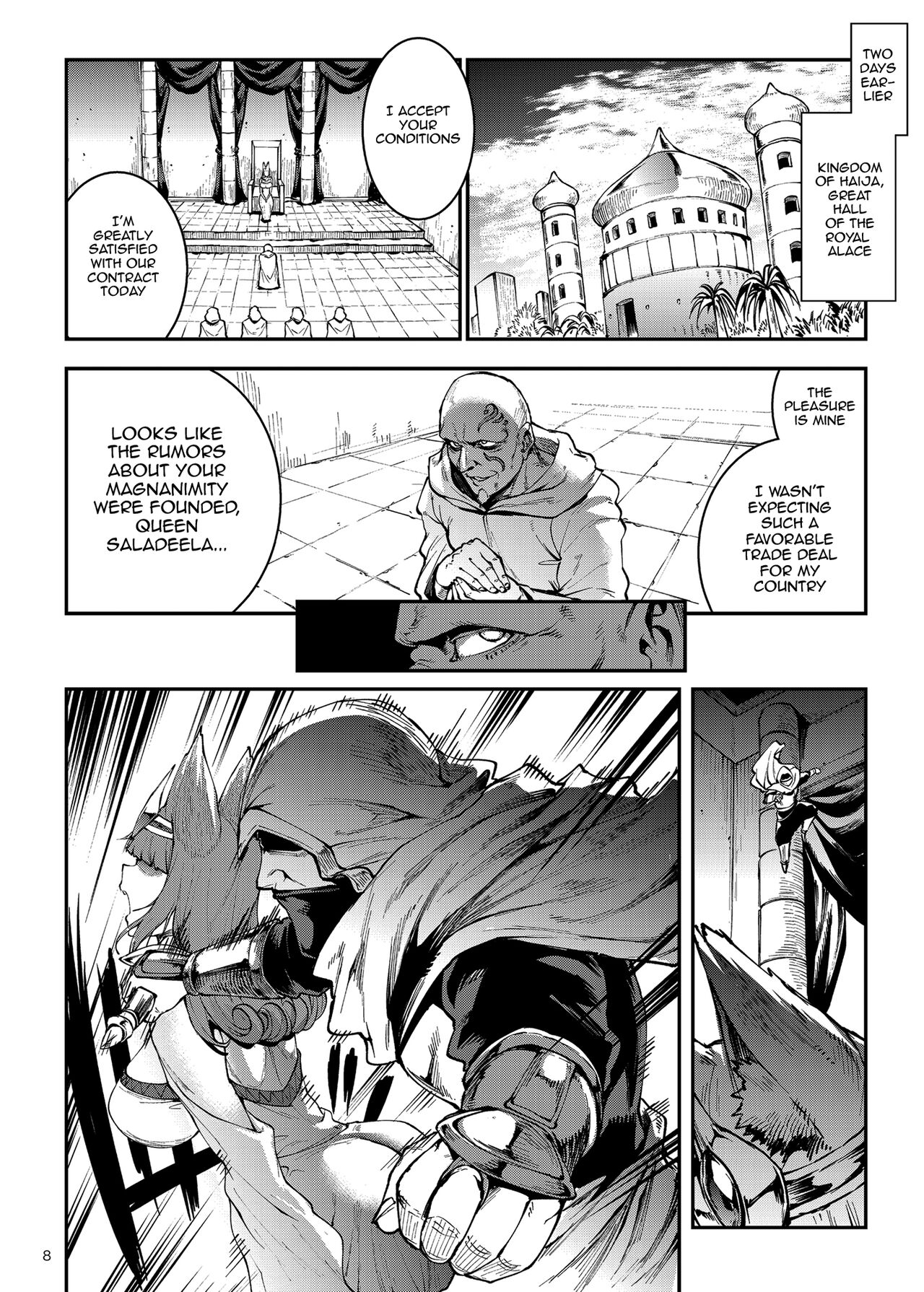 Futanari Kenbushi Jasim - Futanari Sword Dancer Jasim Part 3 page 6 full