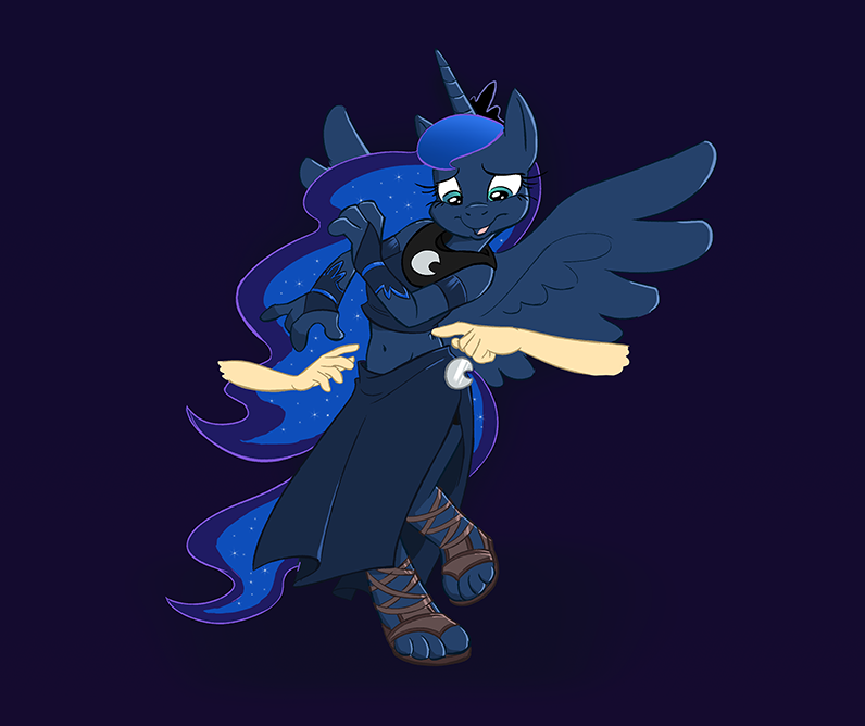 Luna, the Adorable Tickle Pet page 1 full