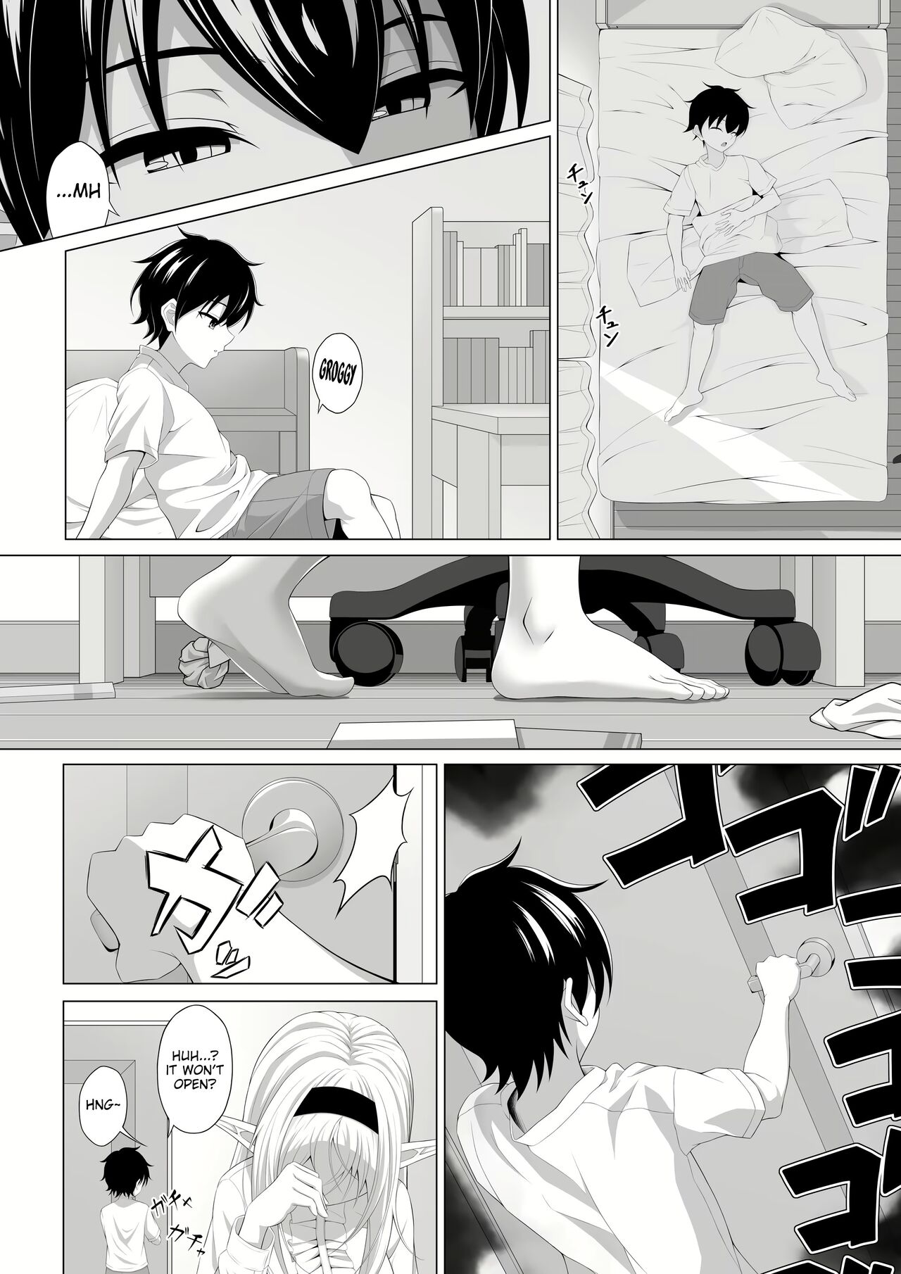 Shotacon Succubus ga Konomi no Ko o Neratte OneShota! | A Oneshota Where a Shotacon Succubus Targets a Boy She Took a Liking To page 8 full