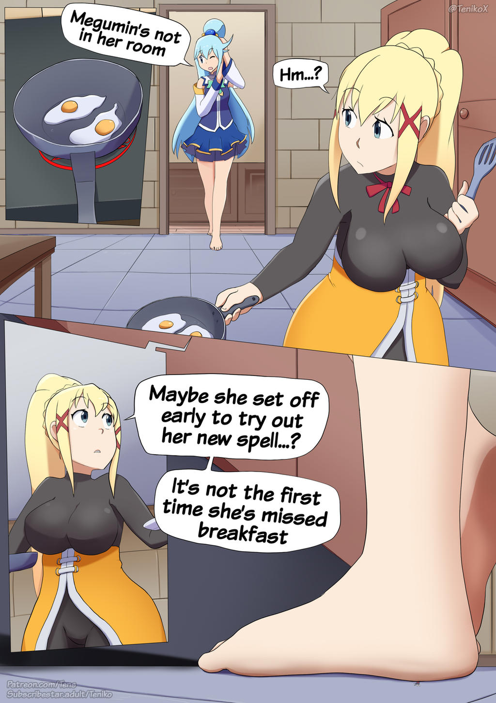 Konosuba Trampled page 1 full