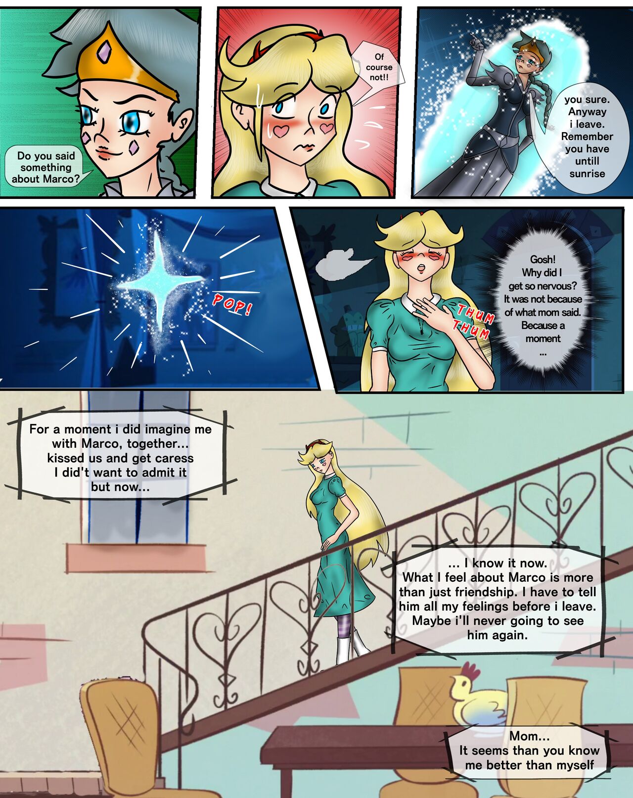 Before I leave: a starco fan comic page 7 full
