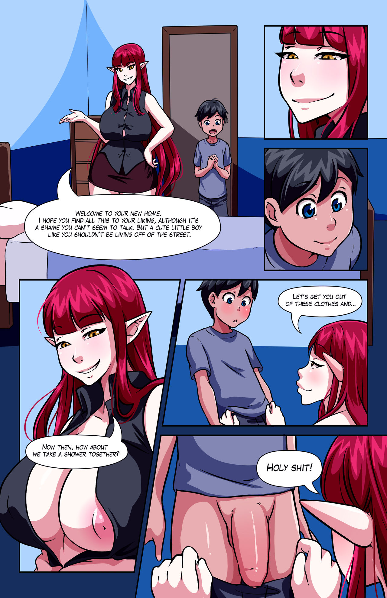 My Family, My Harem Chapter 1-4 page 1 full