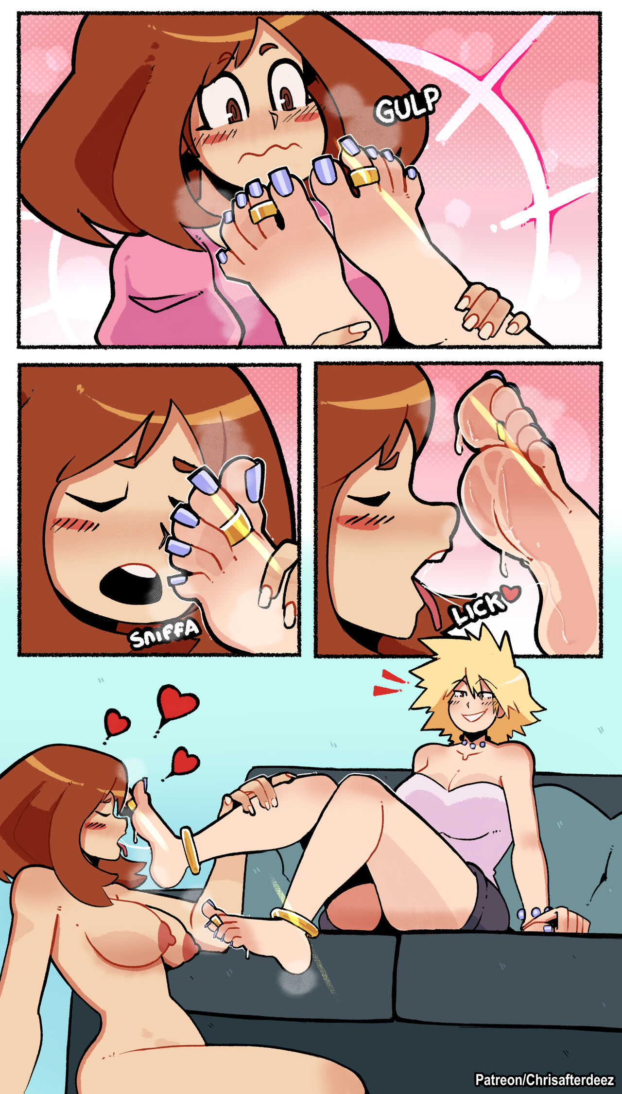 Uraraka's Awakening! page 3 full