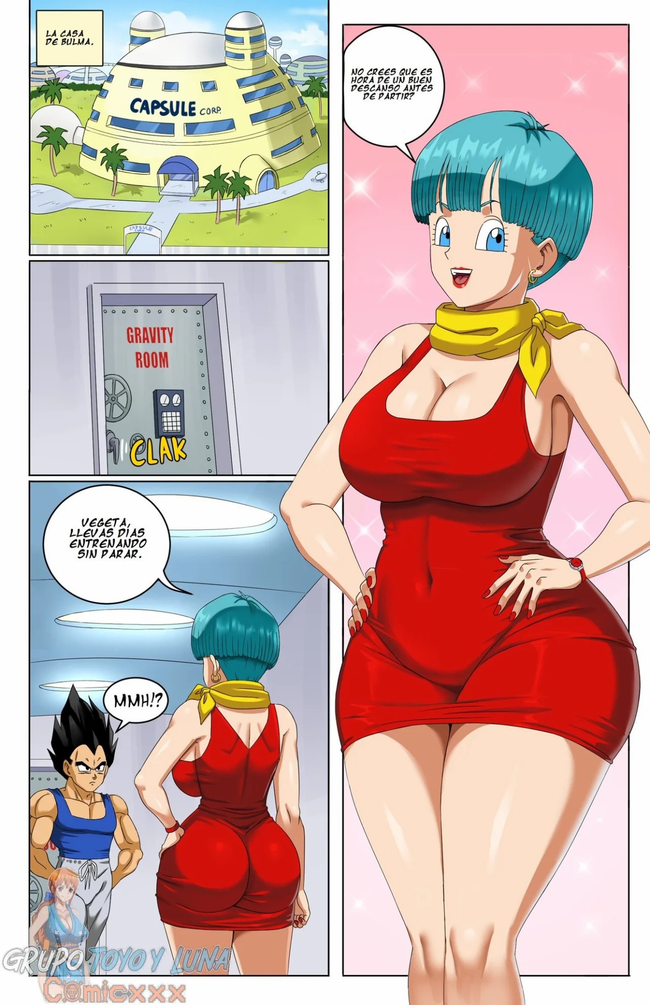 Bulma Break Time page 2 full