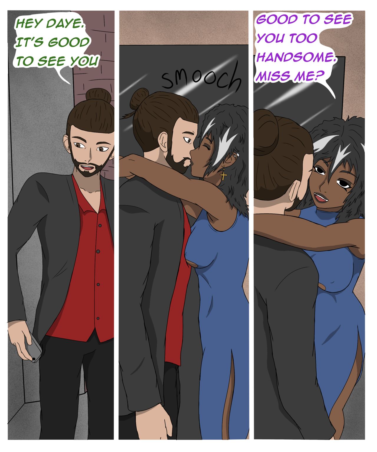 Three’s Company- First Date page 3 full