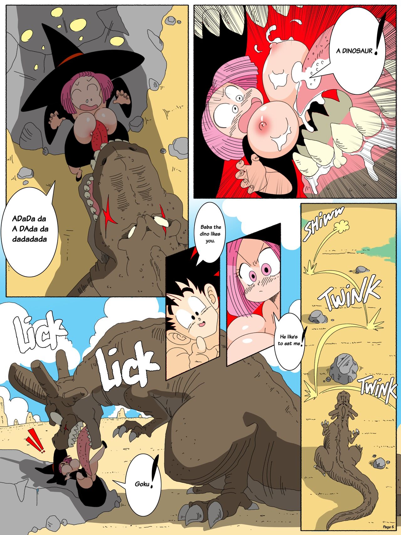 The MissAdventure of Fortune Teller Baba page 6 full