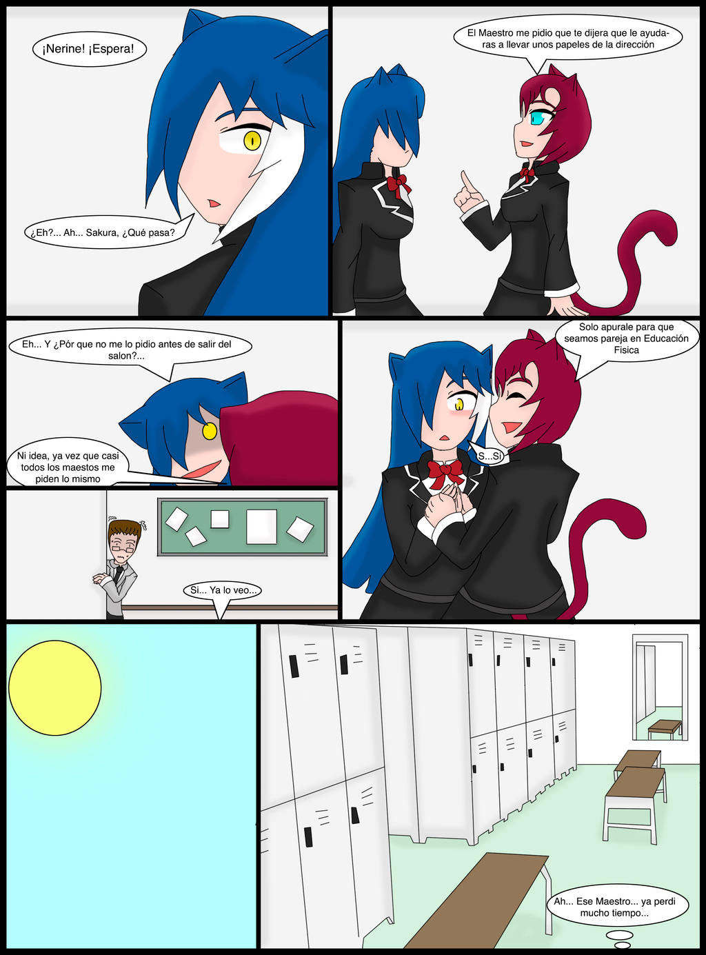 Hermanas Neko: A bad Dream page 1 full