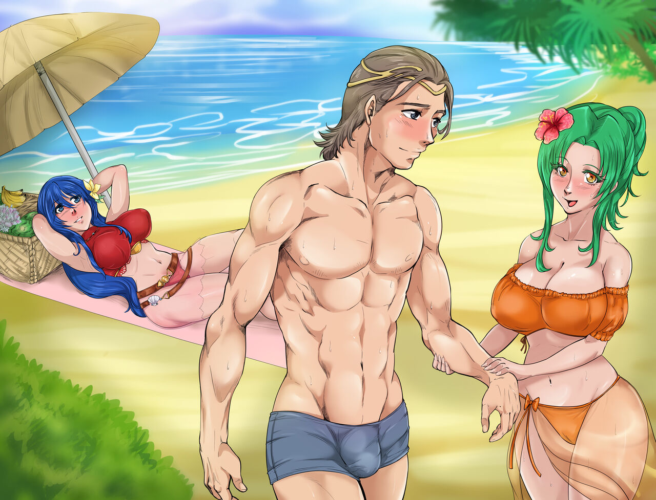 Elcina, Caeda x Summoner page 1 full