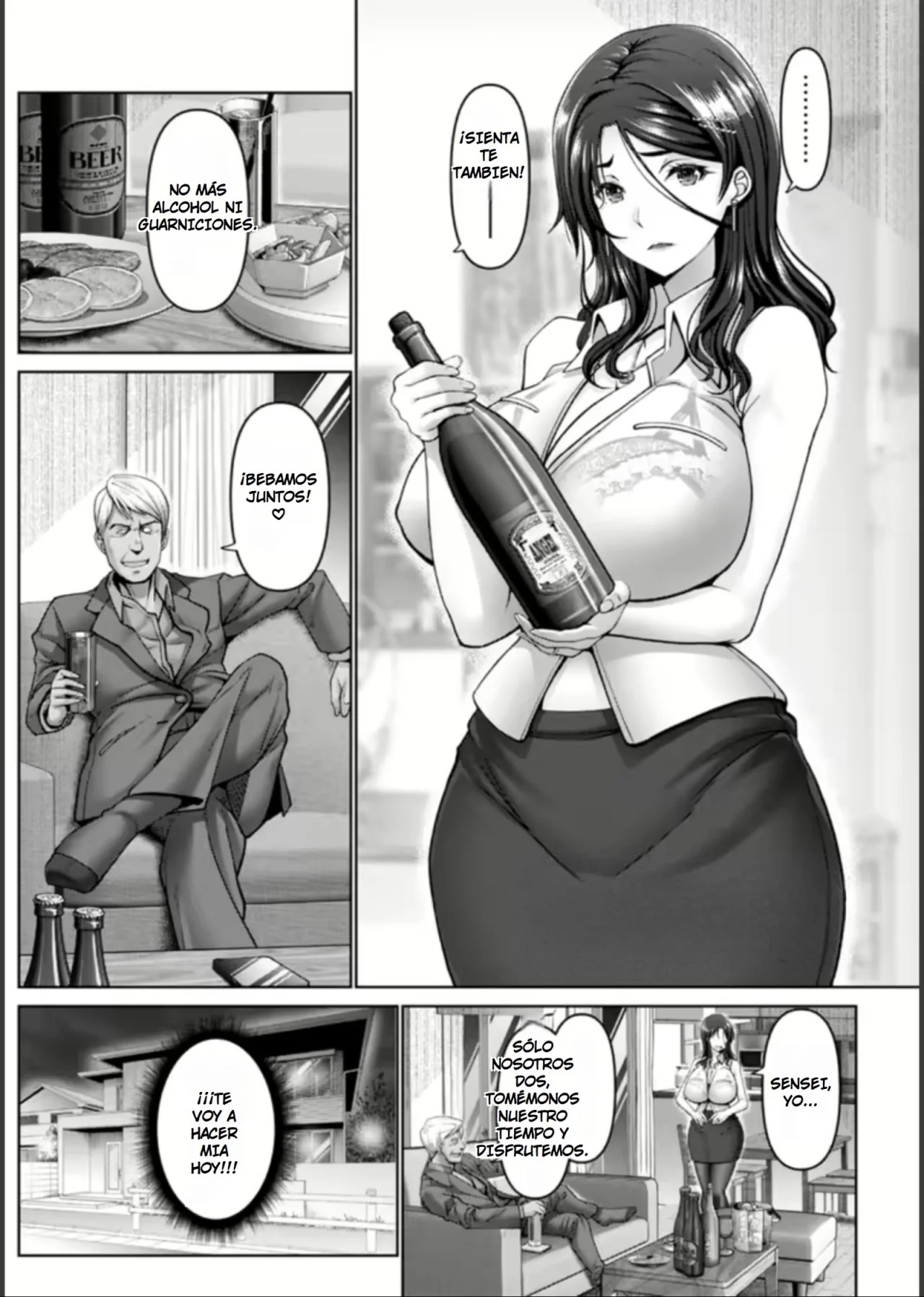 Shiawase Razoku Keikaku Zenpen 1-3 | Mi Feliz Plan de Desnudez Cap. 1-3 page 10 full
