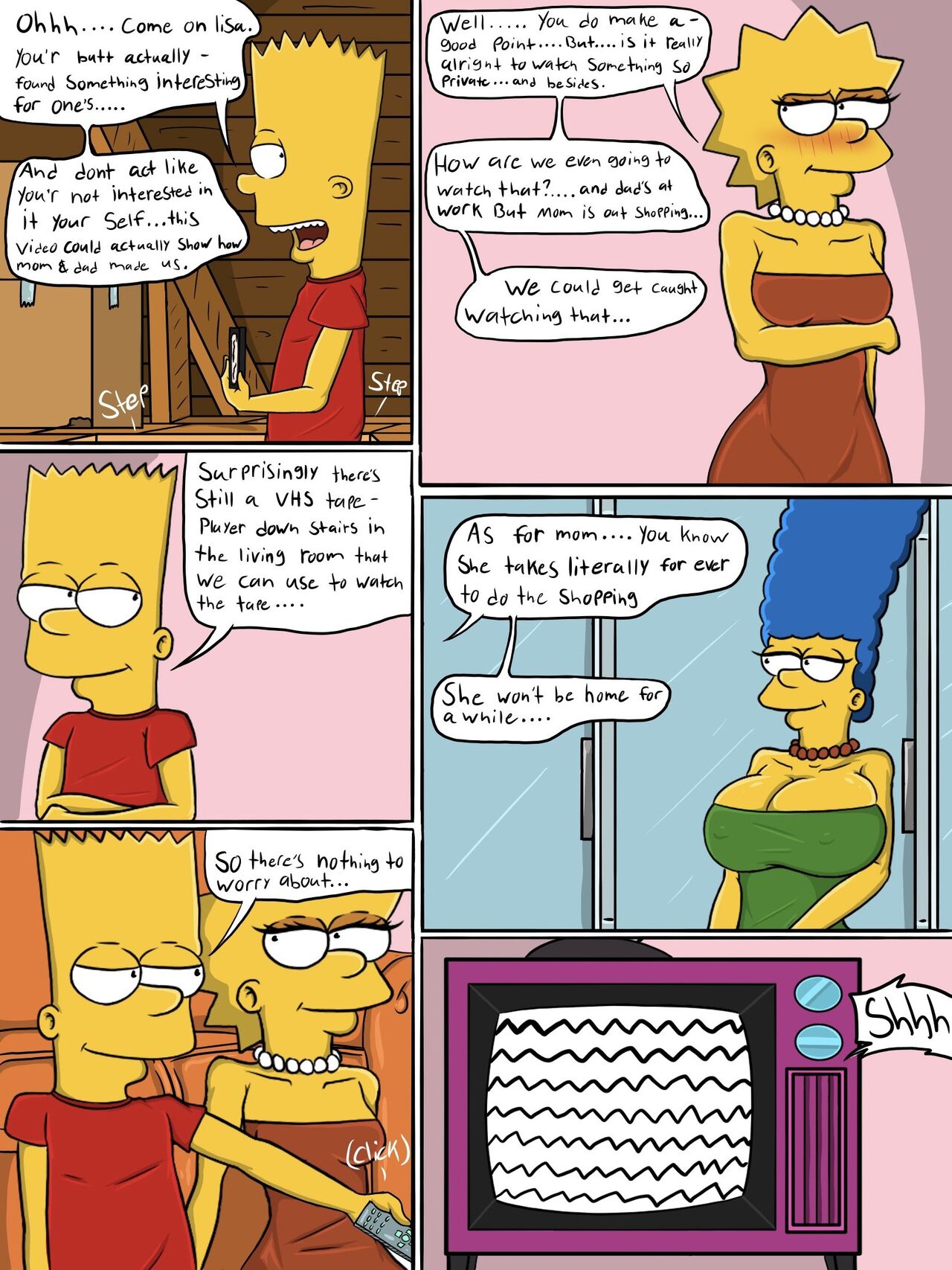 LisaMania 2024  Simpson sex comic page 7 full