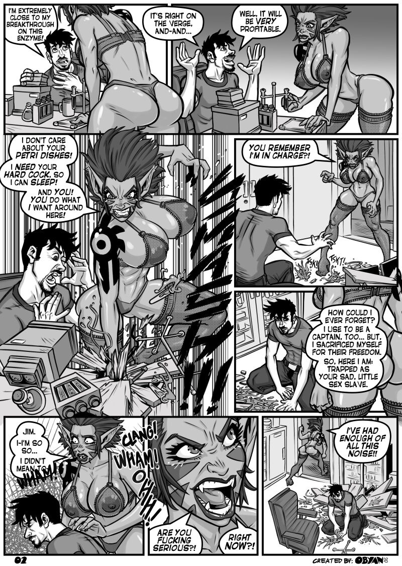 Black Comet Pirates: Screwed page 4 full