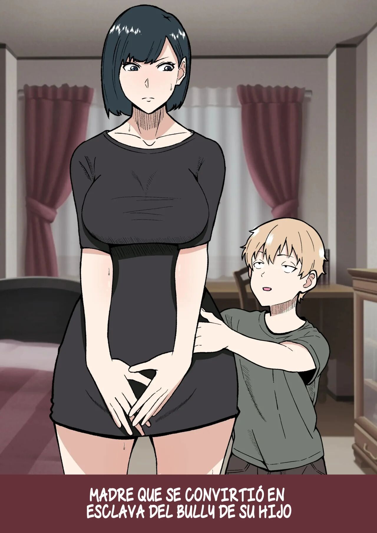 Daikirai na Ijimekko Doukyuusei no Netorare Nikubenki ni Natta Haha | Madre que se Convirtió en Esclava del Bully de su Hijo page 1 full