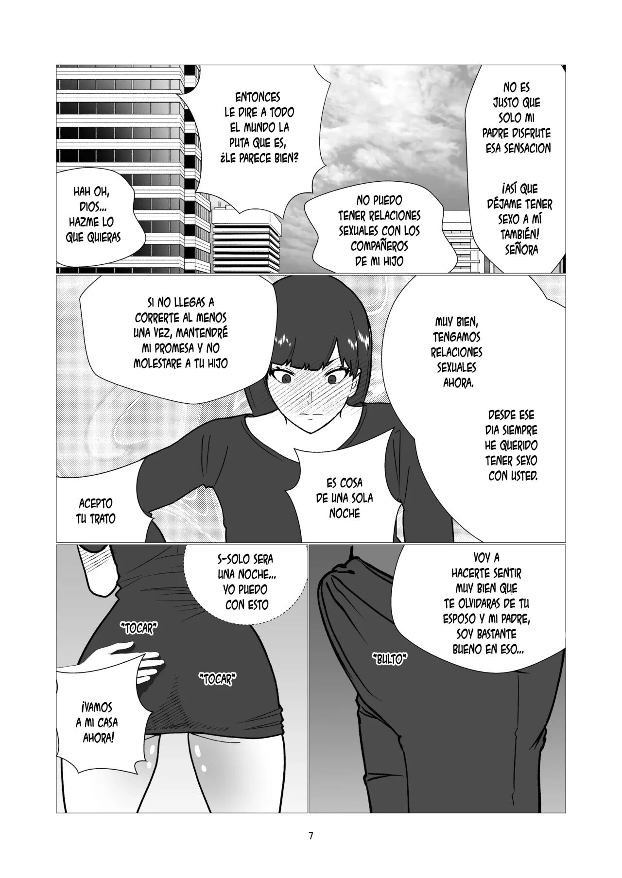 Daikirai na Ijimekko Doukyuusei no Netorare Nikubenki ni Natta Haha | Madre que se Convirtió en Esclava del Bully de su Hijo page 7 full