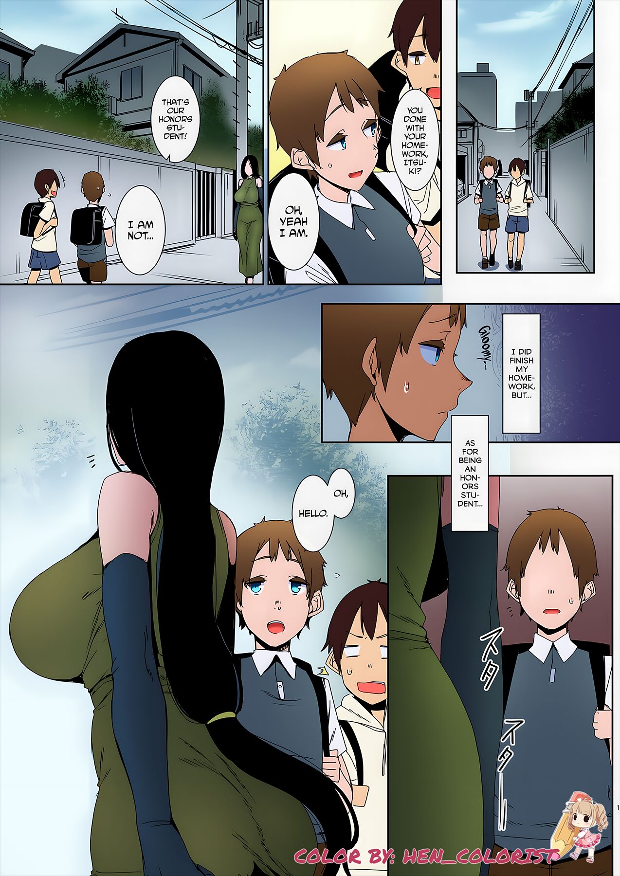 Douketsu no Mujina | Birds of a Feather  =The Lost Light= page 3 full