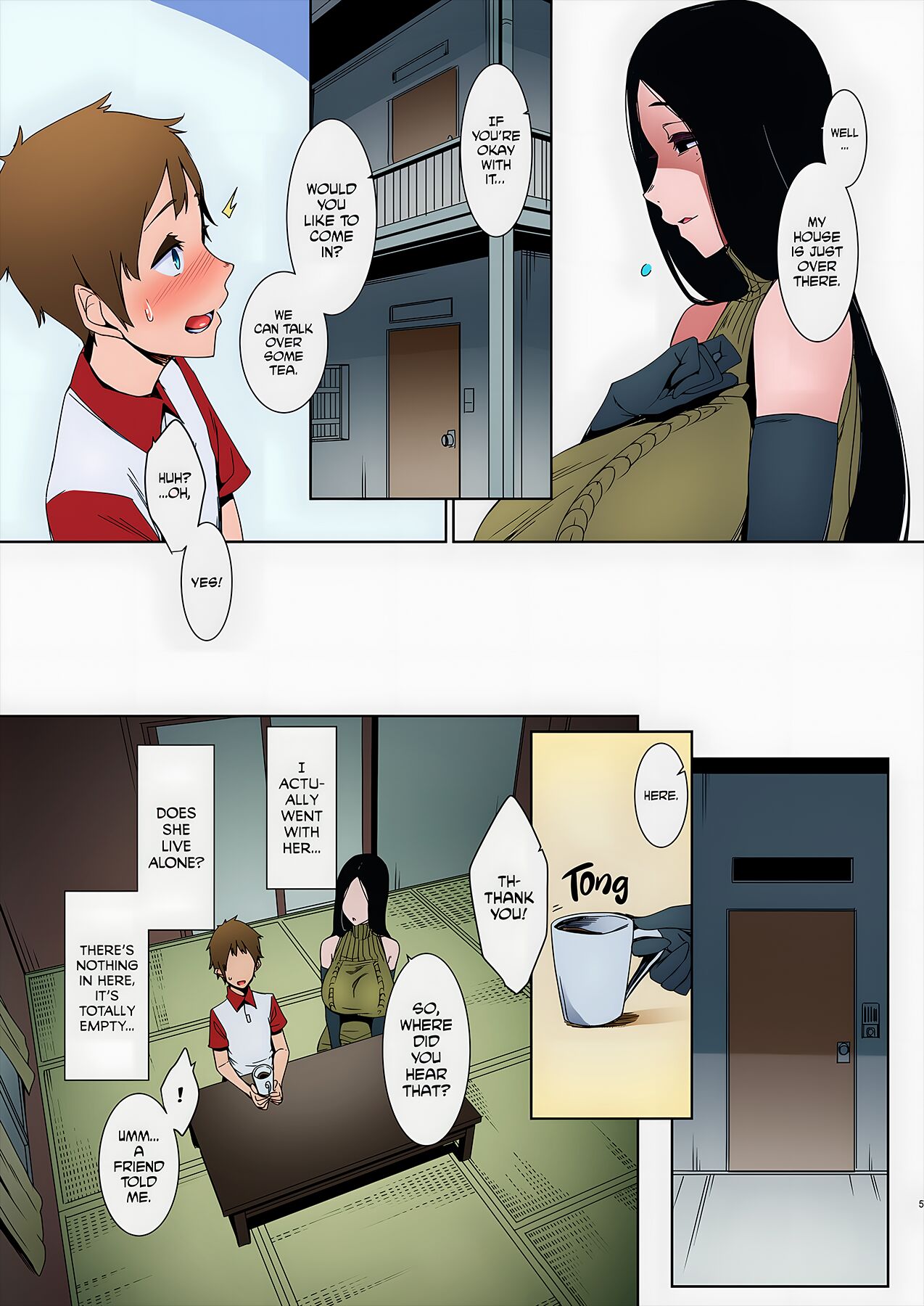 Douketsu no Mujina | Birds of a Feather  =The Lost Light= page 7 full