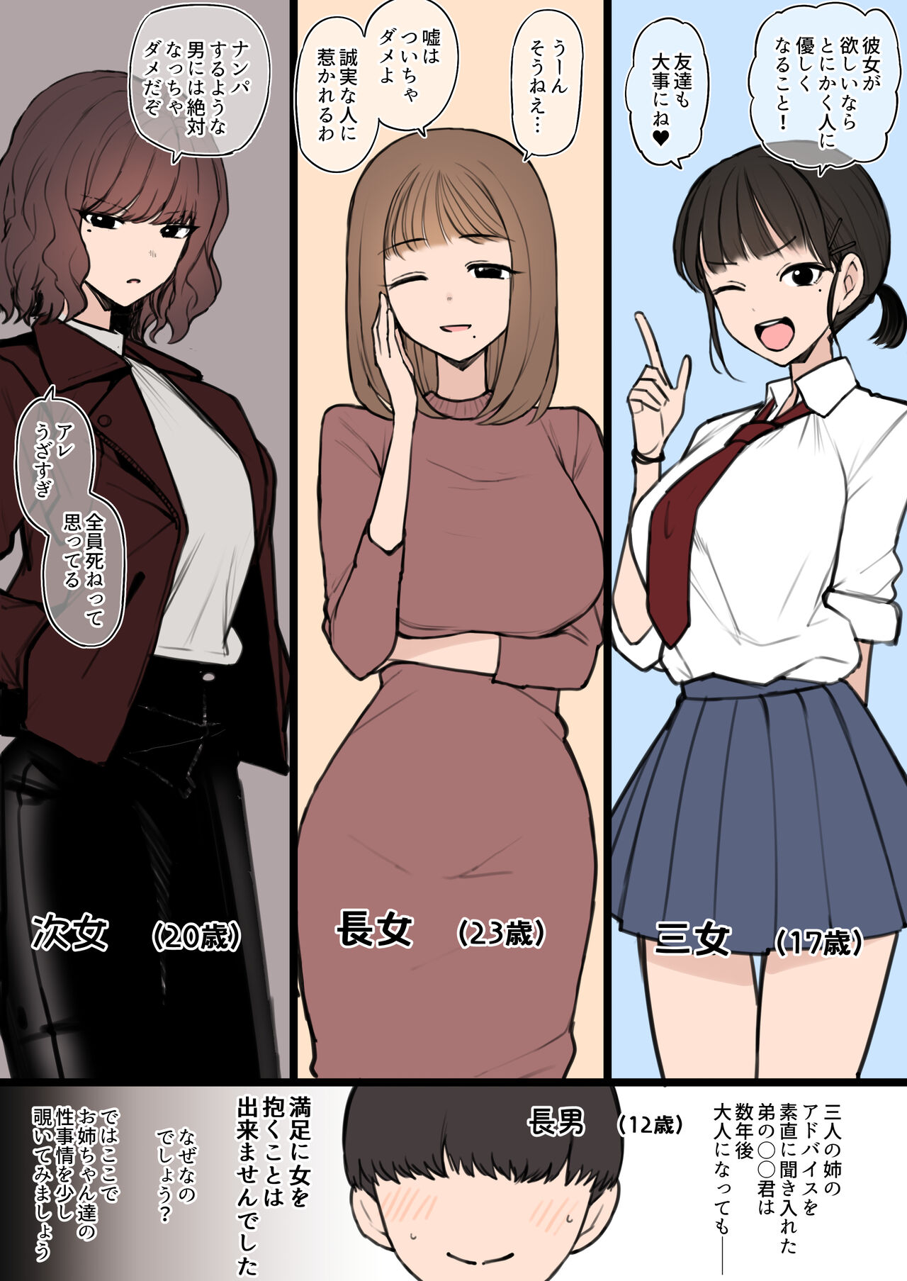 Bite Sized Erotic Comic 2×2 page 3 full