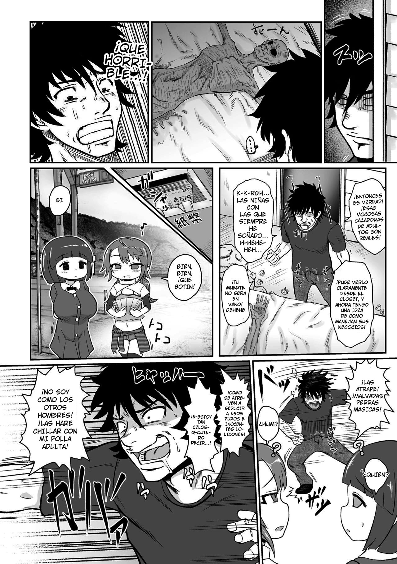 Aku no Mahou Shoujo vs Seigi no Kamen Oji-san page 6 full