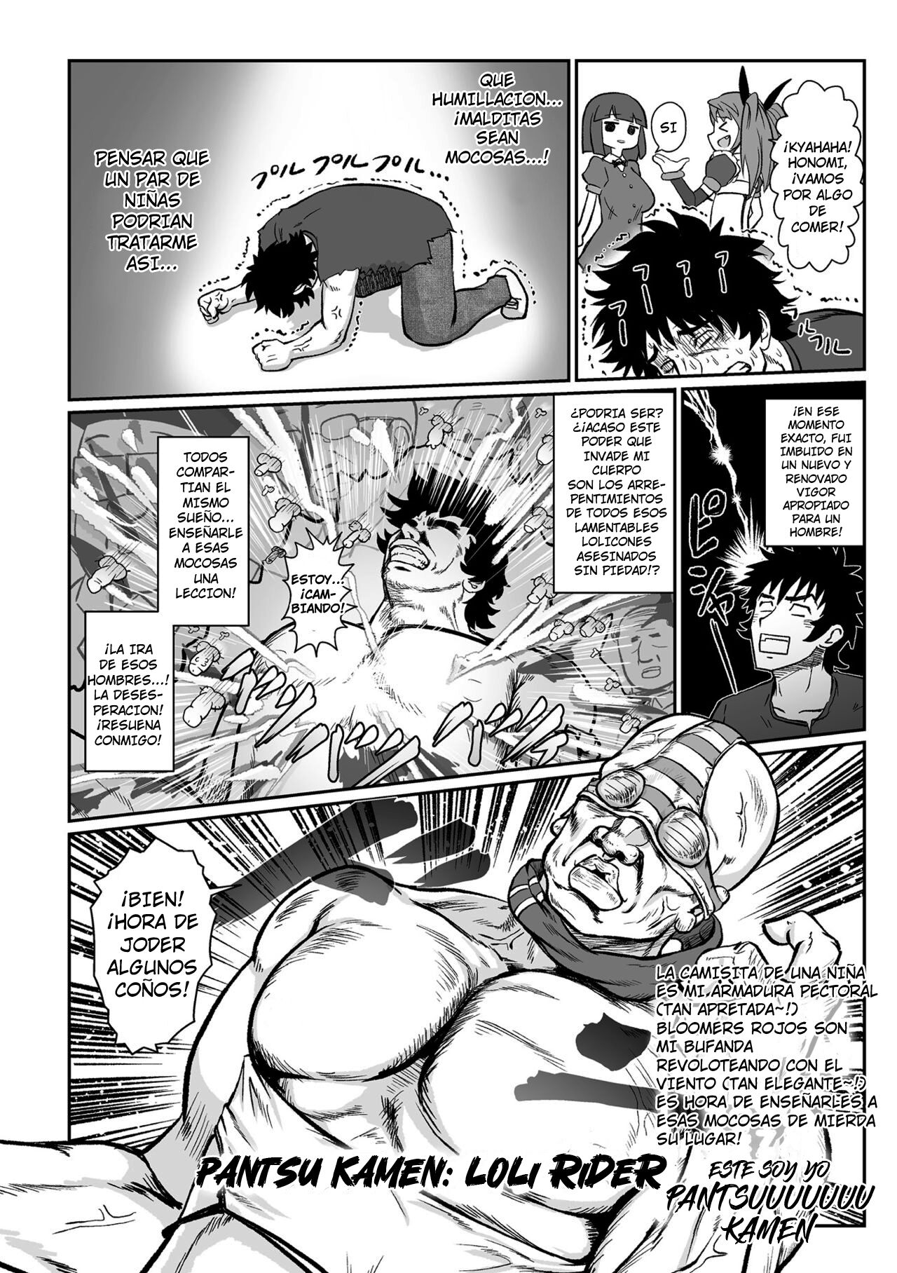 Aku no Mahou Shoujo vs Seigi no Kamen Oji-san page 8 full