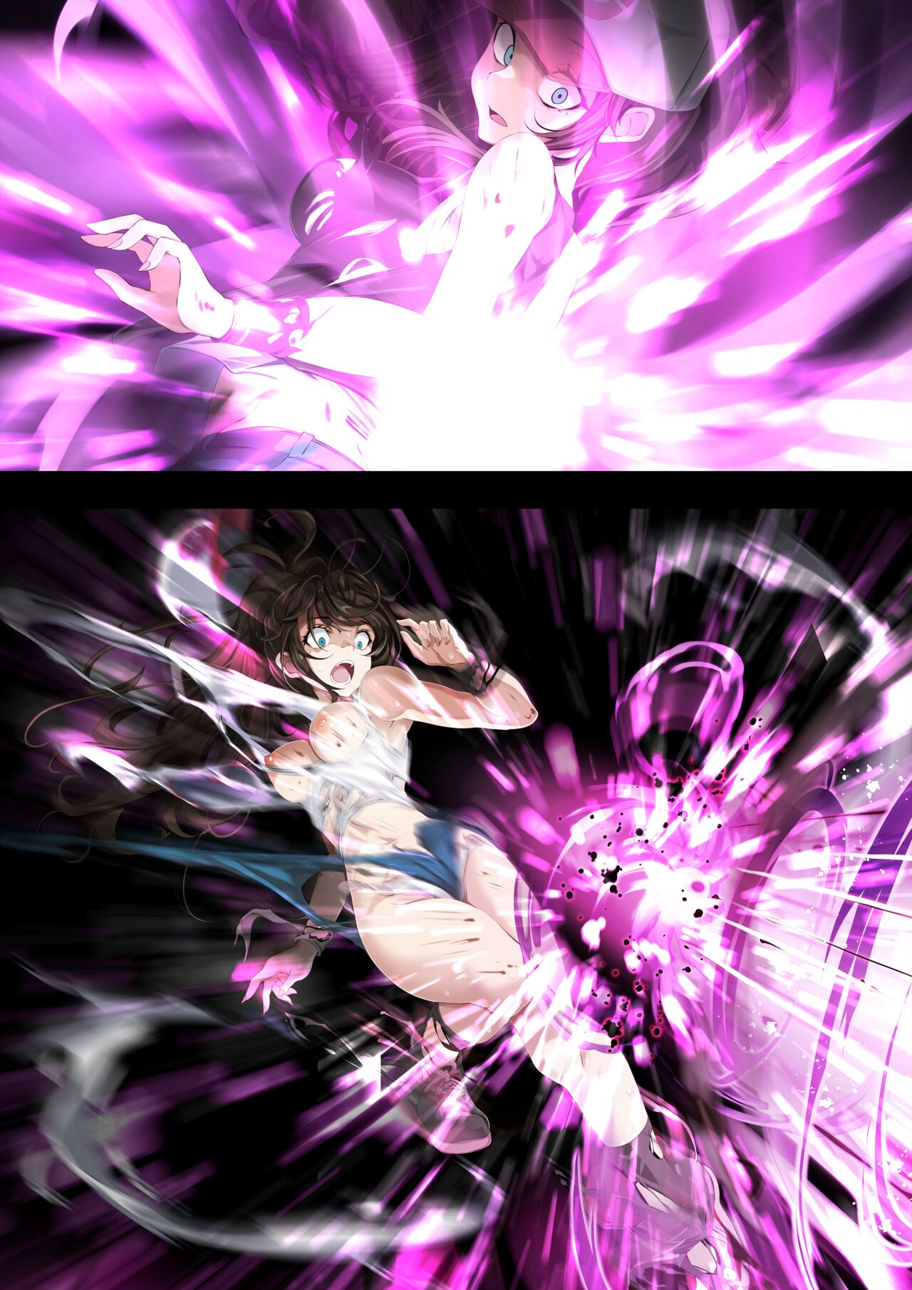 Manga Illustration Touko + Omake page 4 full