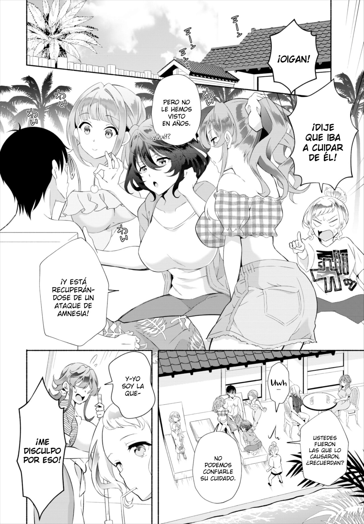 InCha na Ore ga Madougu o Tsukatte Share House de Harem o Tsukutte Mita. Ch. 19 | ¡Mi Sombrío Yo, Uso Estos Objetos Mágicos Para Convertir Mi Casa Compartida En Un Harén! Ch. 19 page 3 full