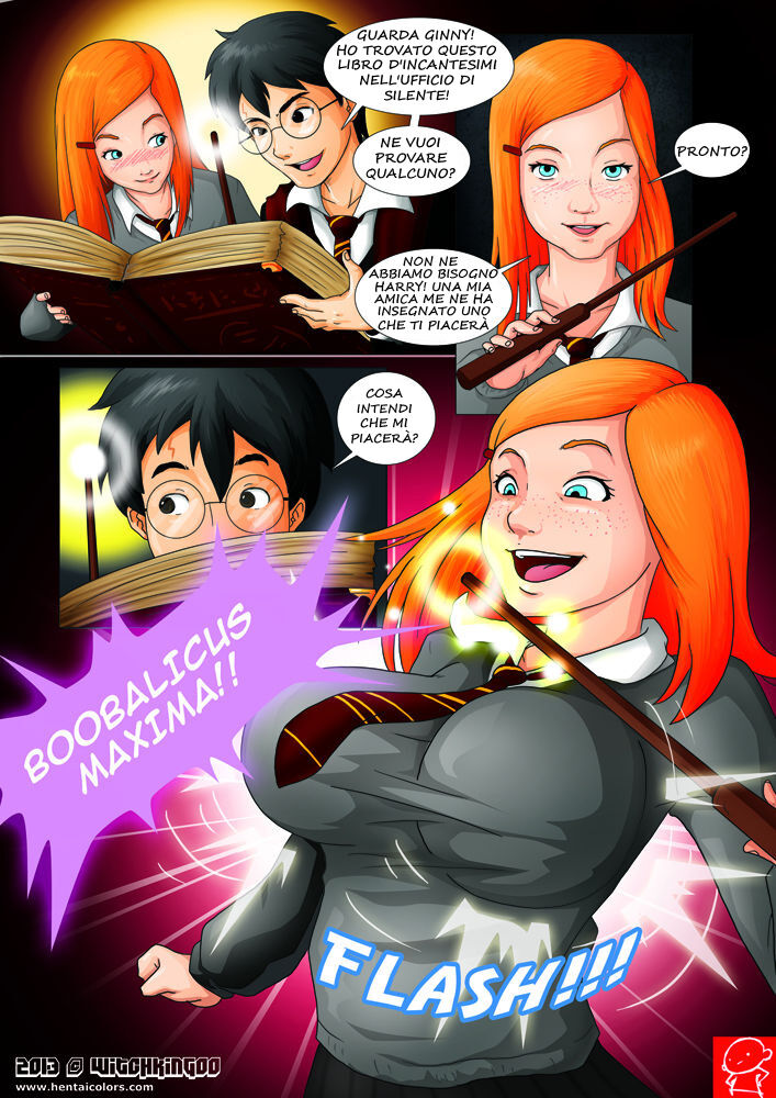 Harry Potter and the Forbidden Spells page 1 full