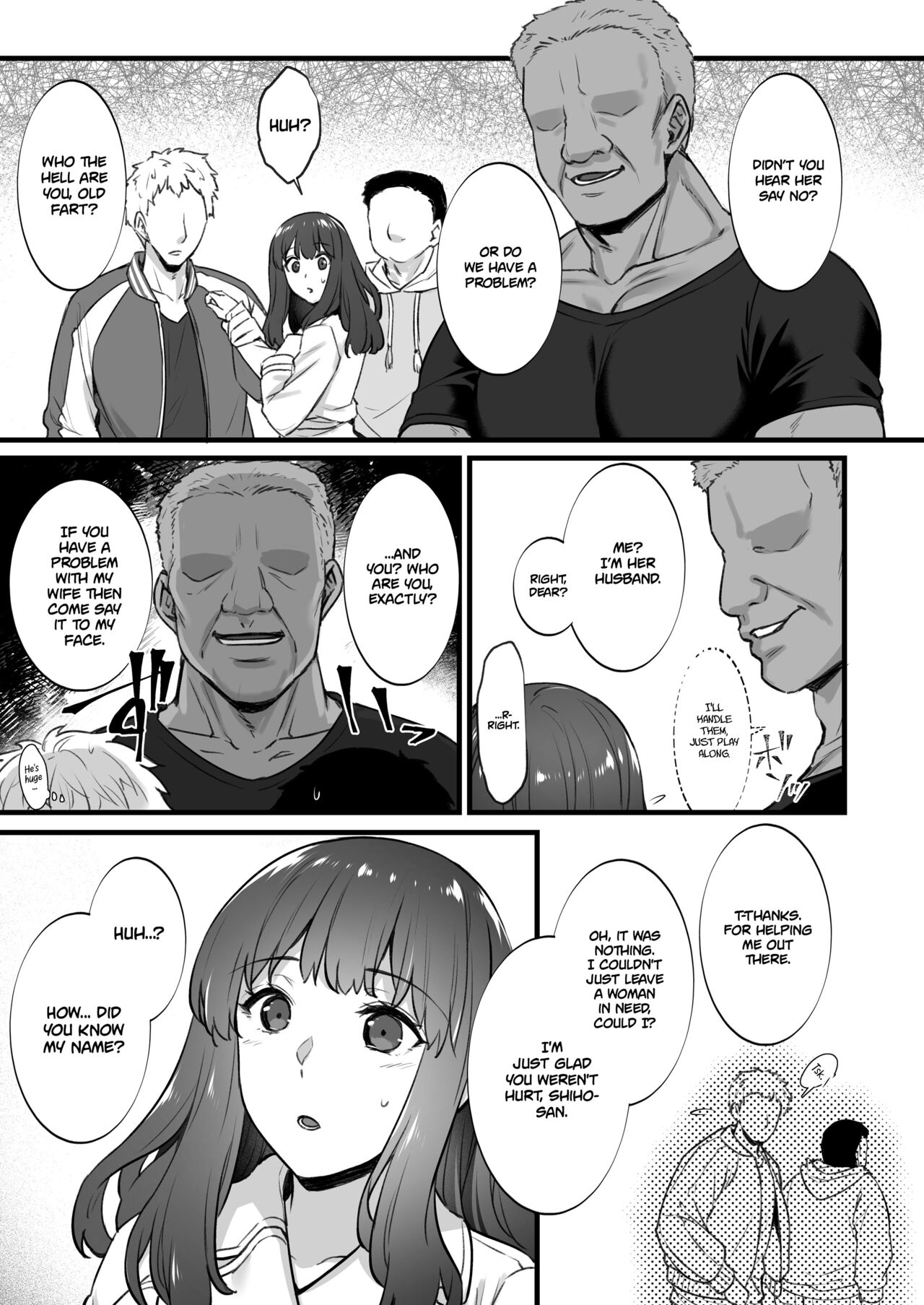 Rental Tanetsuke Oji-san 5 ~Uwaki Ochizuma, Hajimete no Rankou de Renzoku Tanetsuke Iki Shichaimasu~ | Rental Inseminator 5 - Cheating Wife Cums from Nonstop Creampies in Her First Orgy! page 10 full