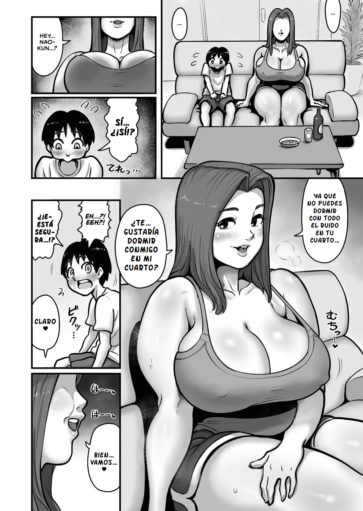 Shinseki no Ko to Koubi Suru Bakunyuu Oba page 8 full