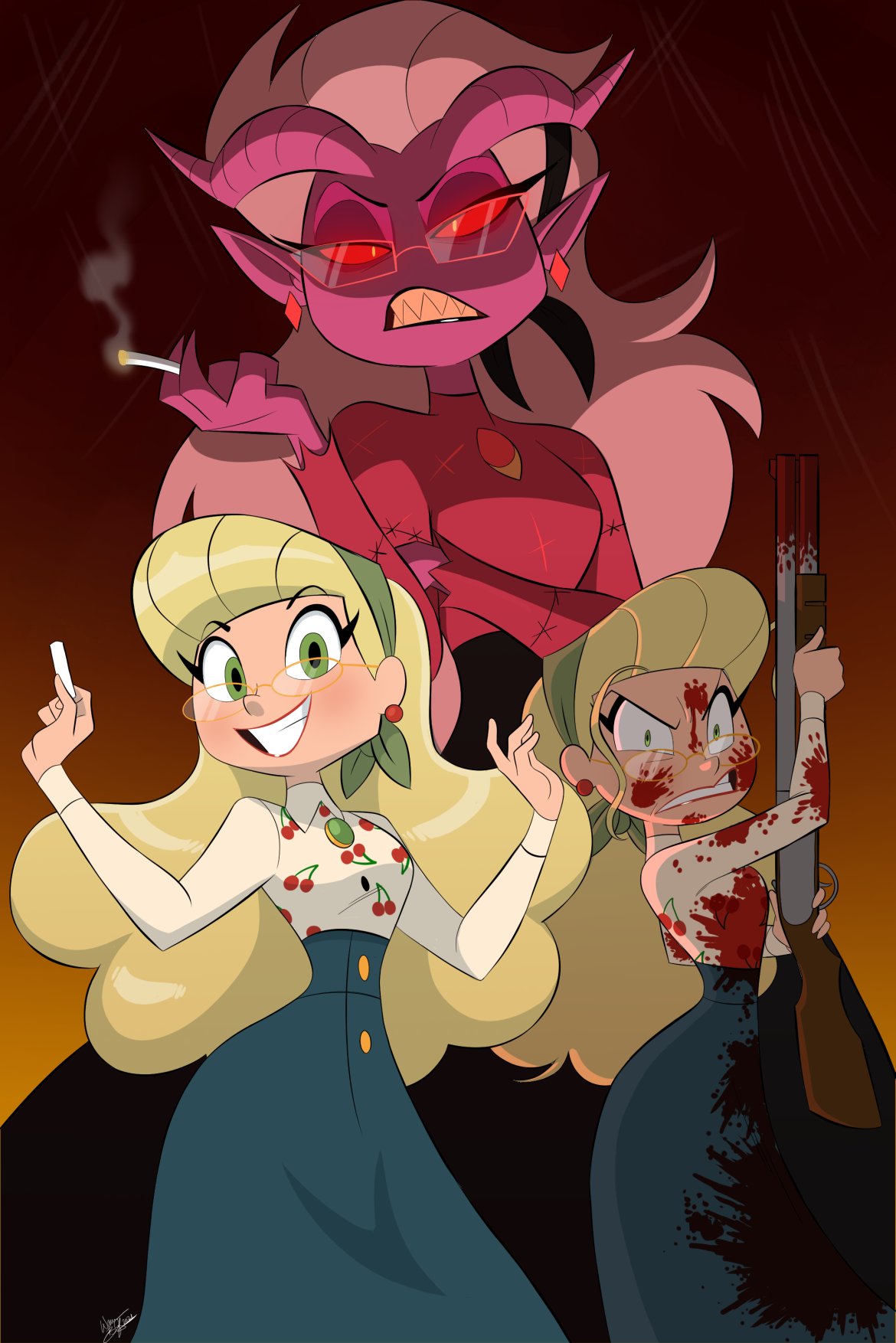 Mrs. Mayberry & Martha page 1 full