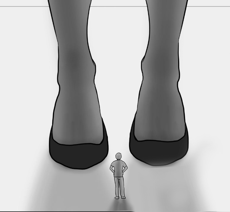 store manager inspects giant women page 1 full
