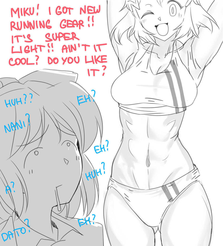 Symphogear sketches page 9 full