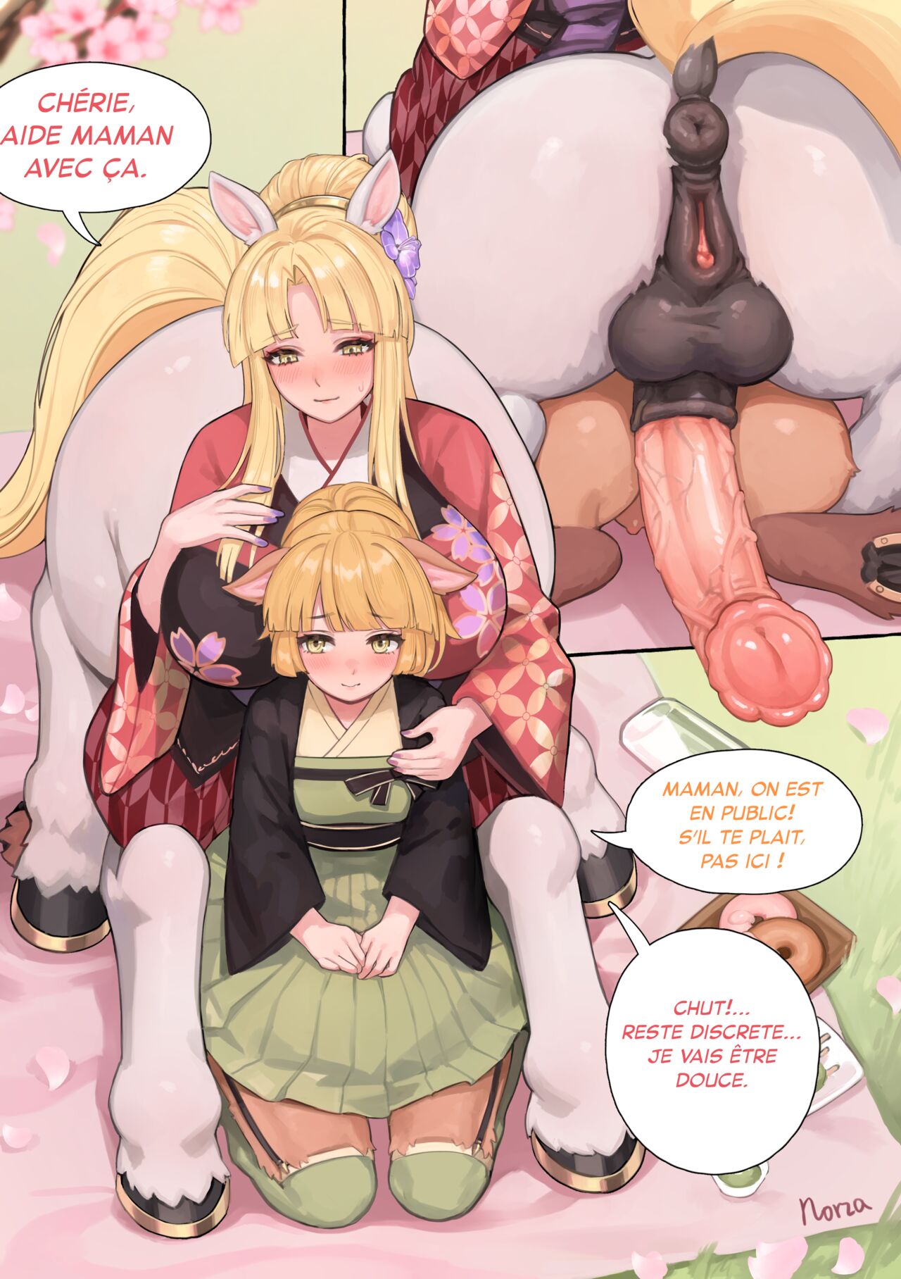 Centaur Family Picnic page 1 full