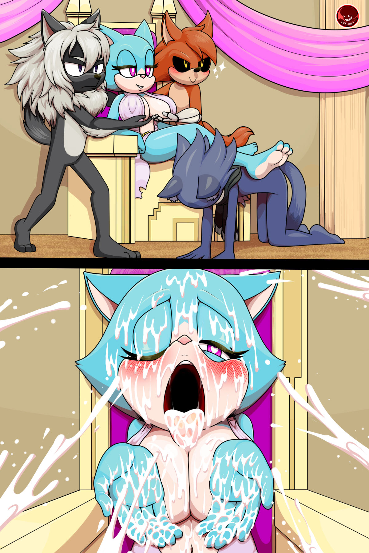 Afrodite Blue page 1 full