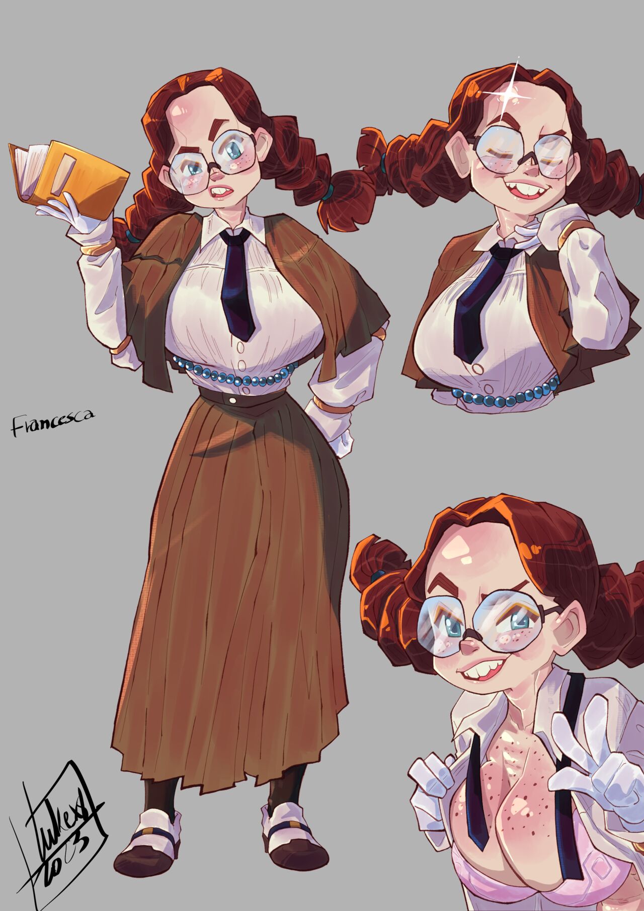 Francesca Faraday Pack  -  Lukex8 page 2 full