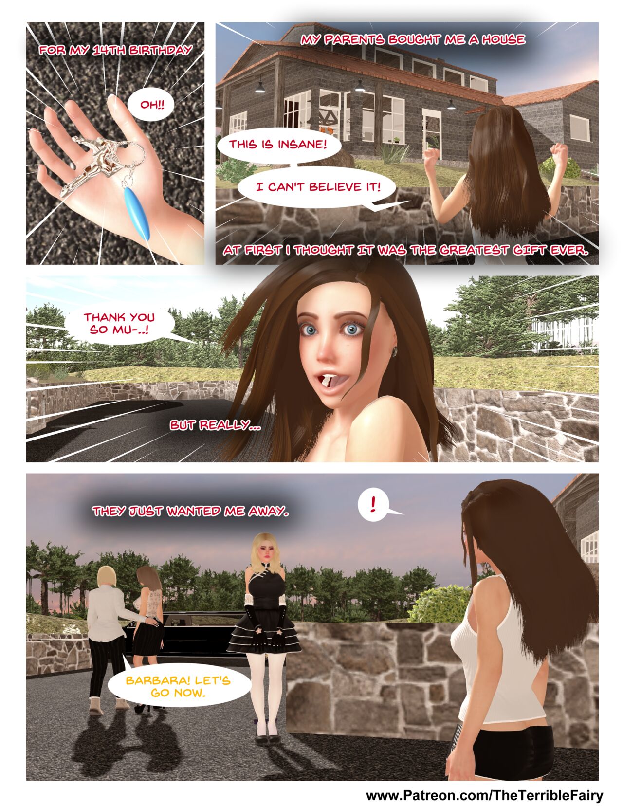 TTFComic The Lonely Girl page 5 full