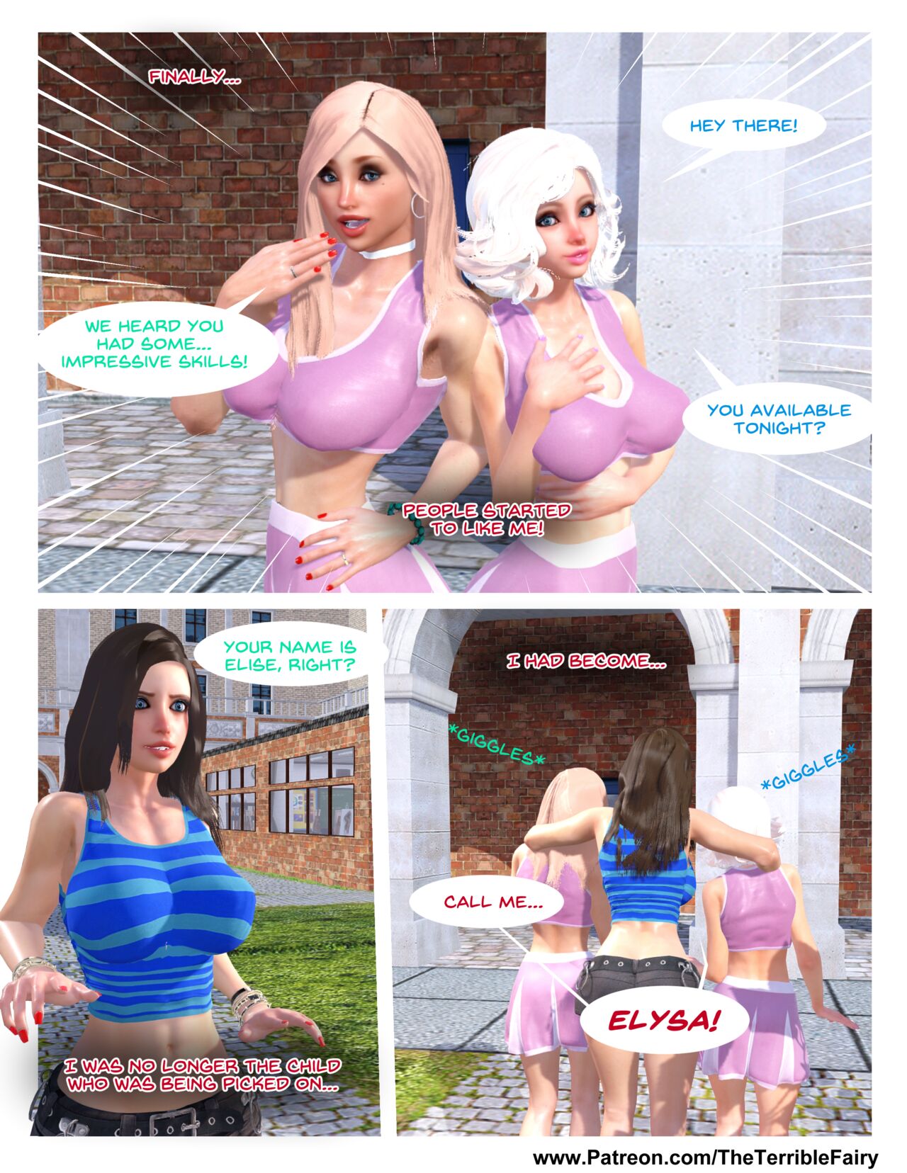 TTFComic The Lonely Girl page 8 full