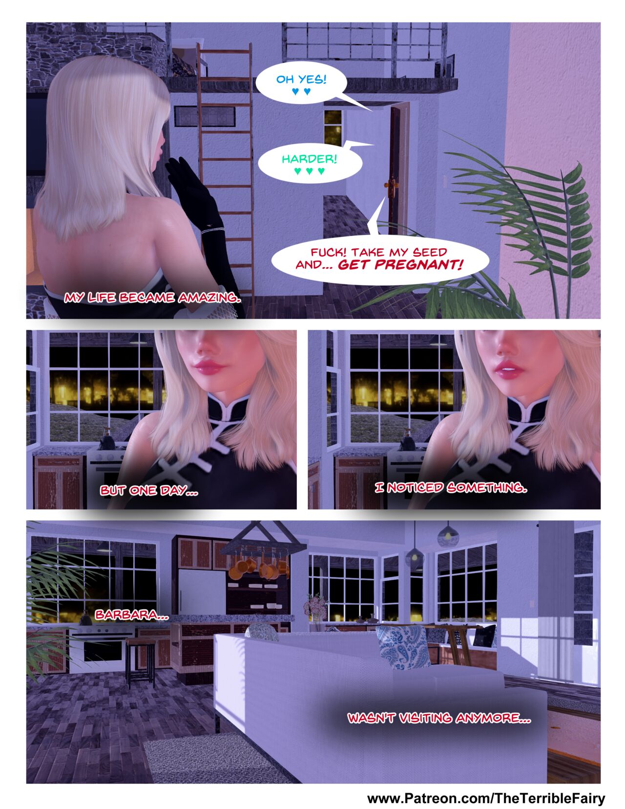 TTFComic The Lonely Girl page 9 full