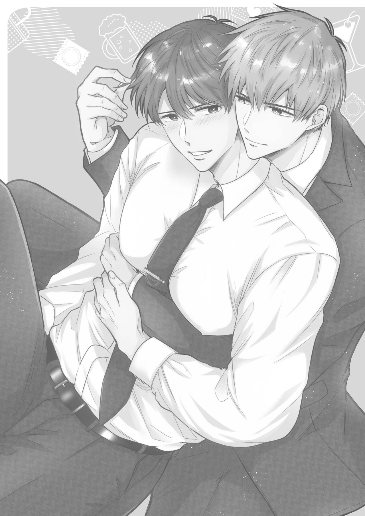 Office Worker's Love Hotel 4 Guys' Night ~Lovers~ page 2 full