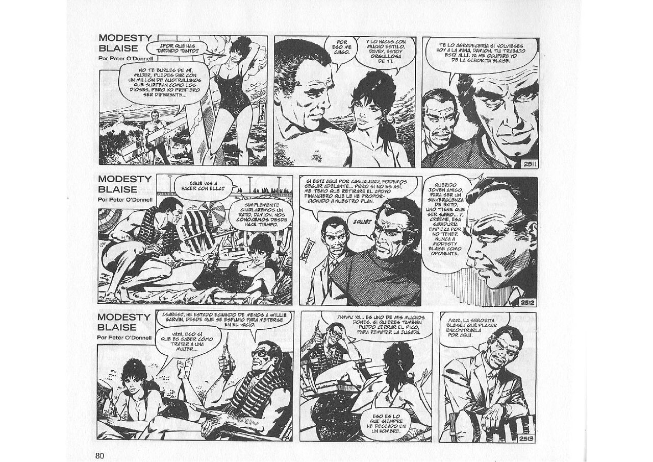 Modesty Blaise: La Trama de la Idade de Piedra page 2 full