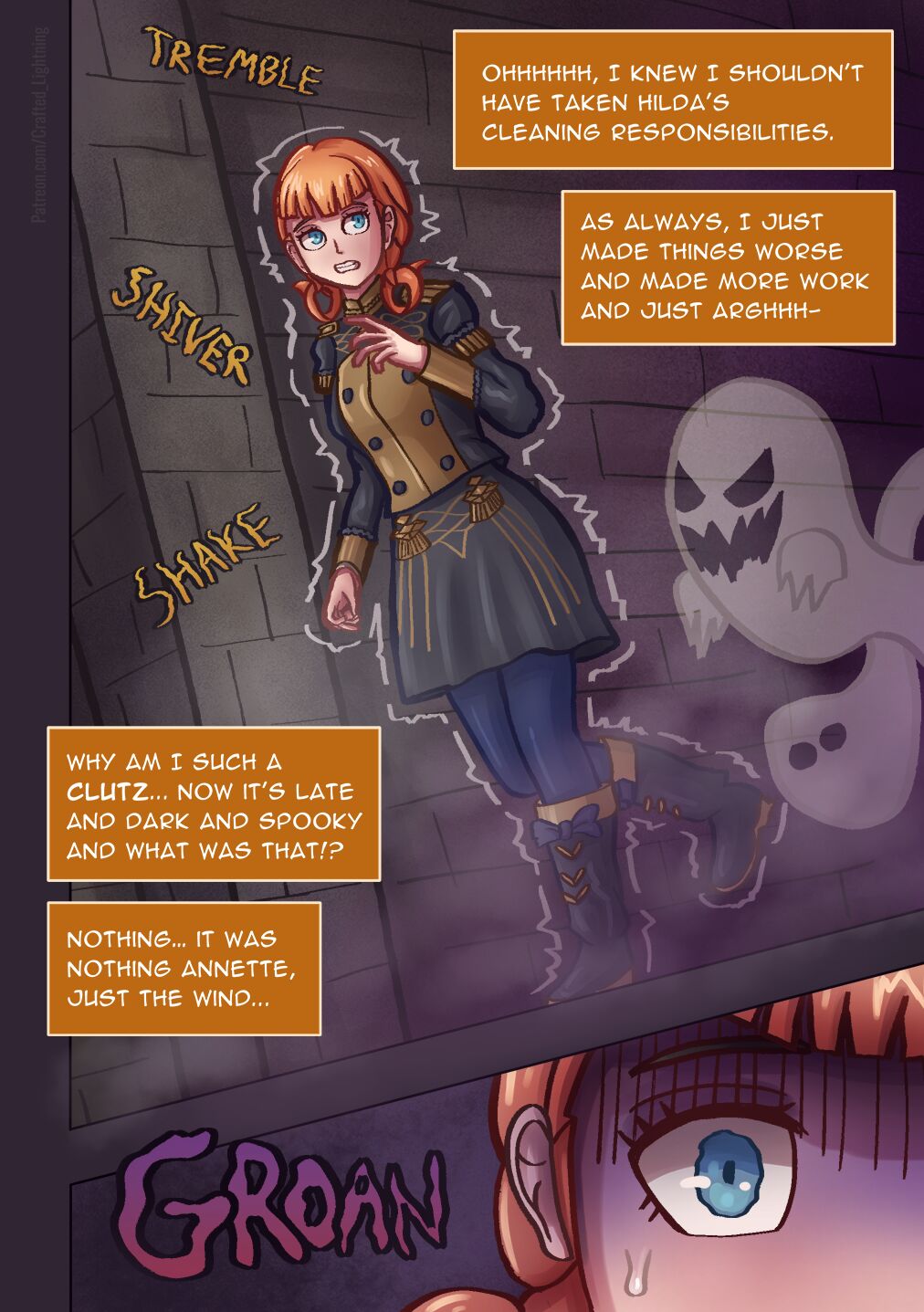 FE3H Comic - Things That go Bump in the Night page 3 full