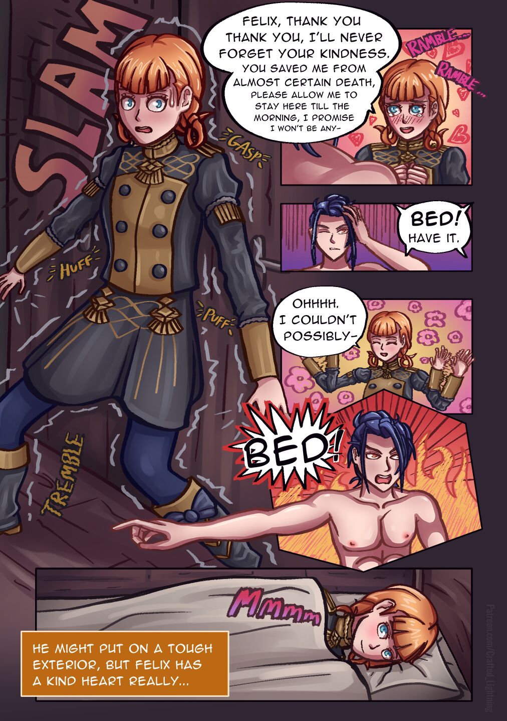 FE3H Comic - Things That go Bump in the Night page 6 full