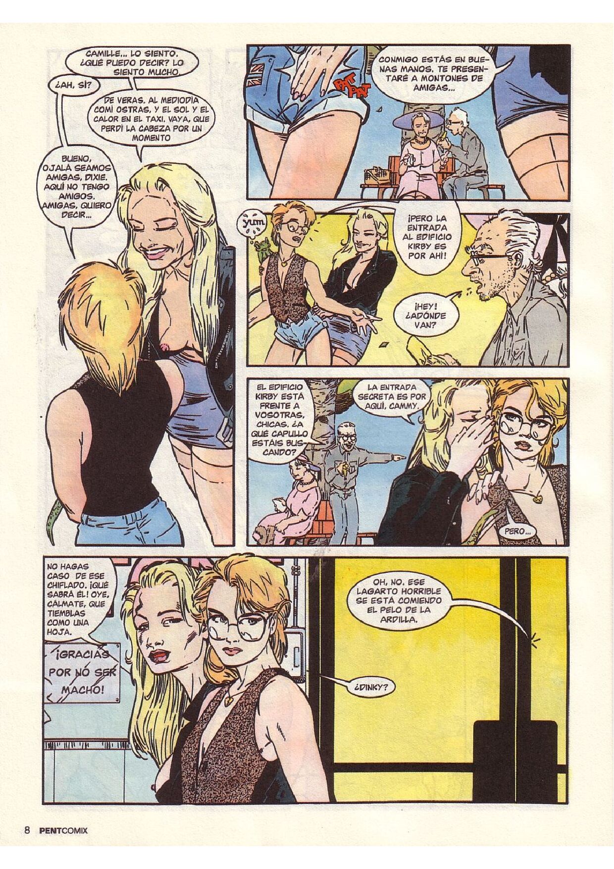 Penthouse Comix #36 page 8 full