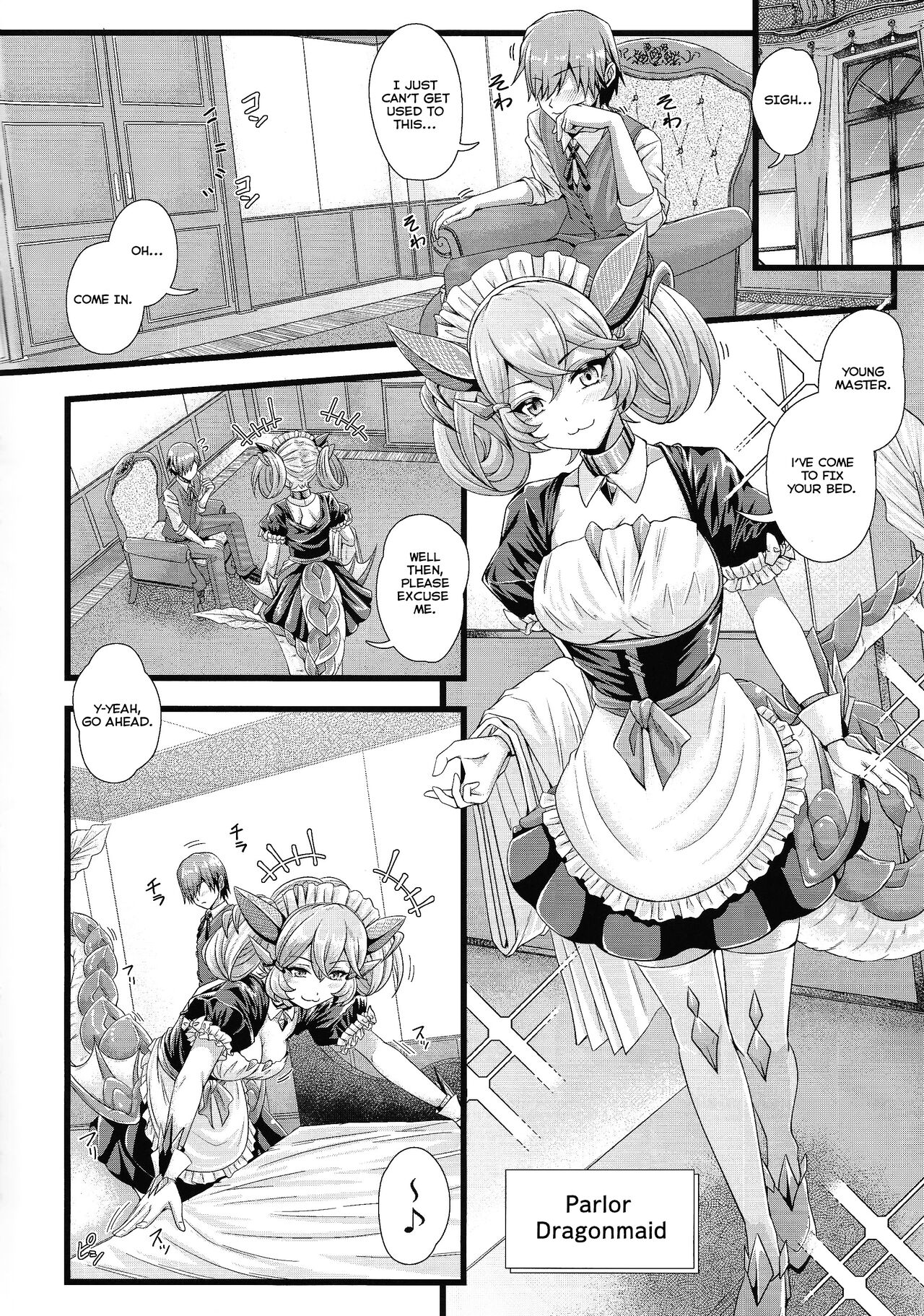 Dragon Maid no Yotogibanashi | Dragonmaid's Night Service page 3 full