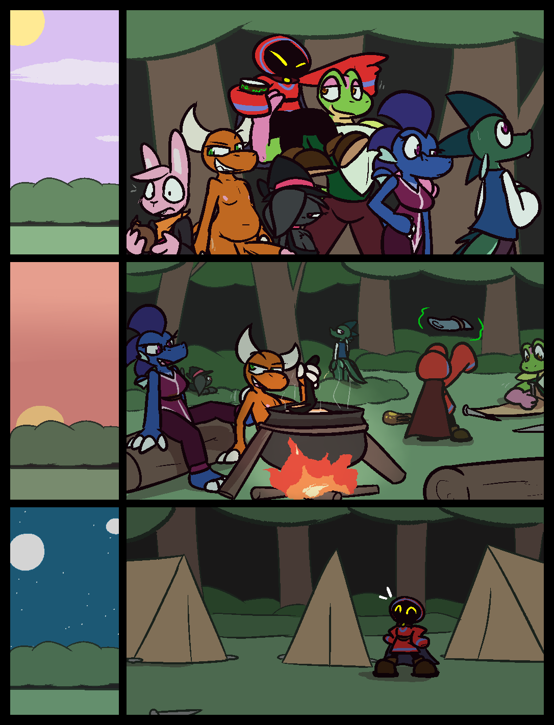Camping Night page 3 full