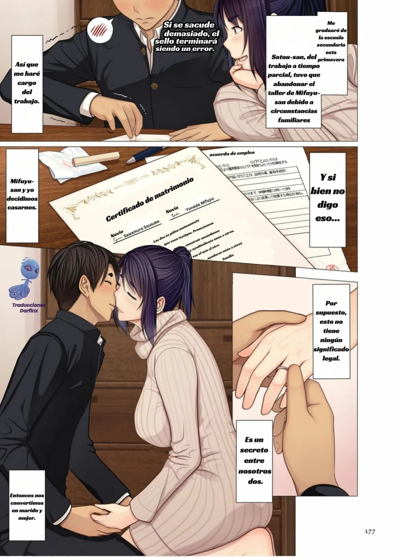 Oba-chan no Waki to Ase to Futari no Ashita page 3 full